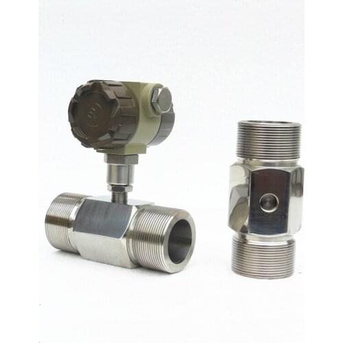 Wide range high viscosity turbine flow meter sensor fuel oil flow meter