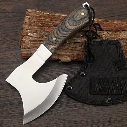 Survival tomahawk axes hatchet camping hand fire axe Boning Knife for Chopping meat Bones