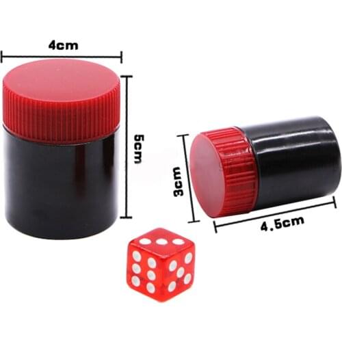 2pcs/lot Clairvoyance Magic Tricks Dice Capsules Stage Magic Tricks Magician Prop Easy to do Free Shipping