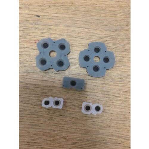 200pcs set for ps5 controller Silicone Conductive Rubber Adhesive Button Pad Keypads Silicon Buttons Dpad D-pad rubber pad