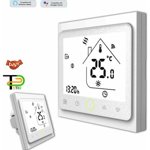 24V 220V Smart Greenhouse Thermostat WIFI RS485&MODBUS Optional for Gas Boiler By Passive Contact&Dry Contact