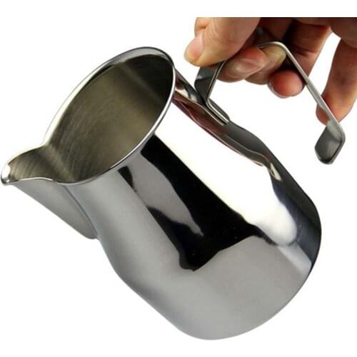 700ml Stainless Steel Milk Pitcher Suitable for Coffee, Latte & Frothing Milk Coffee Pitcher Pull Flower