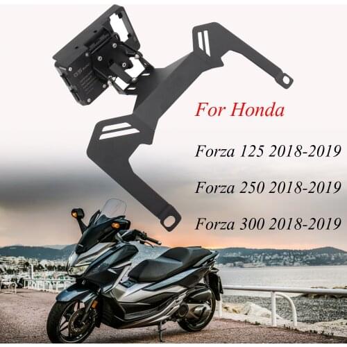 For Honda Forza 125 250 300 2018 2019 Motorcycle Accessories Windshield Mount Navigation Bracket GPS Smartphone Holder Fit