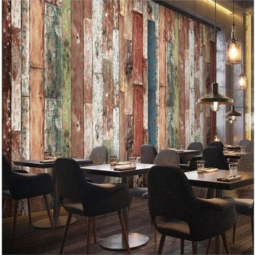 Drop Shipping Photo Wallpaper Nostalgic Industrial Retro Graffiti Wheel Graffiti Wallpaper British Style Bar Milk Tea Shop Mural