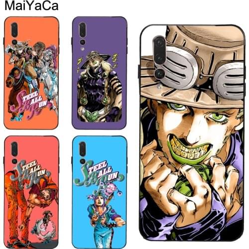 Gyro Zeppeli Jojo Steel Ball Run Case for Huawei P30 Pro P20 P40 Mate 20 Lite P Smart 2019 Nova 5T Honor 8A 8X 9X 10i 20