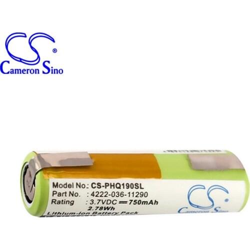 CameronSino for PHILIPS 8895XL 9160XL 9170XL 9190XL 9195XL for PANASONIC ES8103 for ARCITEC RQ1060 RQ1090 RQ1250 battery