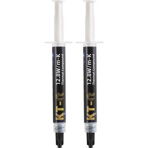 KOVOST 2 Pcs KT-R Thermal Paste 12.8W High Thermal Conductivity Silicone Grease CPU Thermal Paste