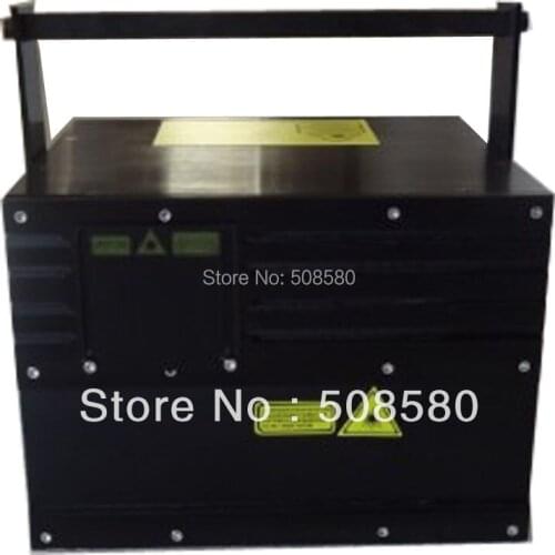 3W RGB Animation Laser Light DT40K scanner+Flightcase R>500mW/637nm,G1W,B1.5W disco equipment
