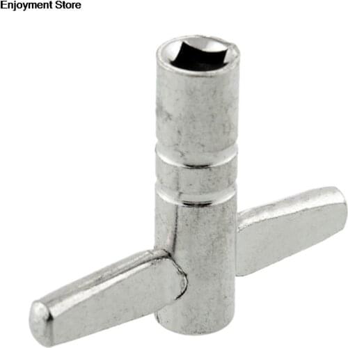 Metal Drum Skin Tuning Key Tuner Square Socket Economical Drummers Solid Durable 5x5mm Tuner 1/5"