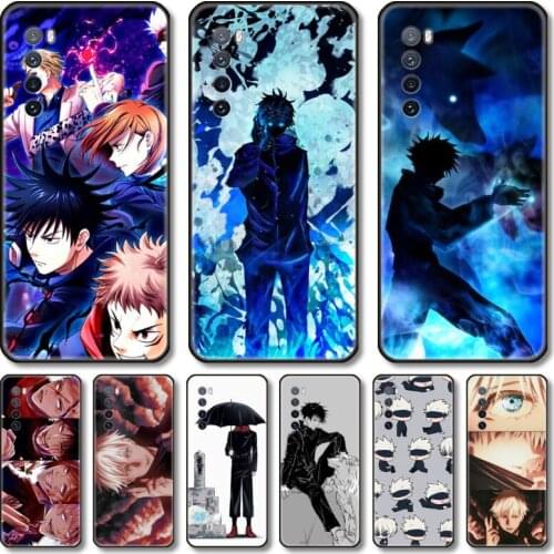 Lovely anime Phone Case For Huawei Nova 2 3 4 5 6 7 8 SE i E Pro Lite black cell shell