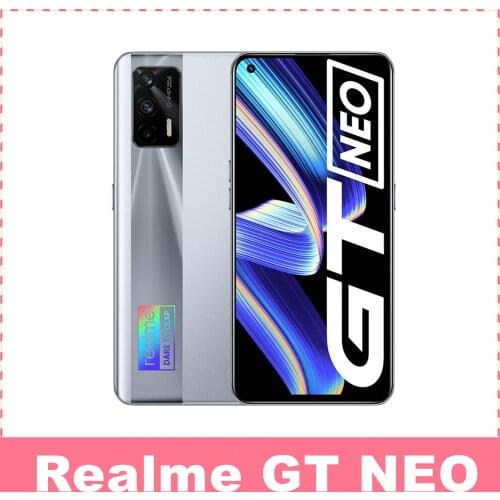 Realme GT NEO 5G Dimensity 1200 SmartPhone 6.43 Inch 120Hz Super AMOLED 64MP 4500Mah 50W Flash Charger