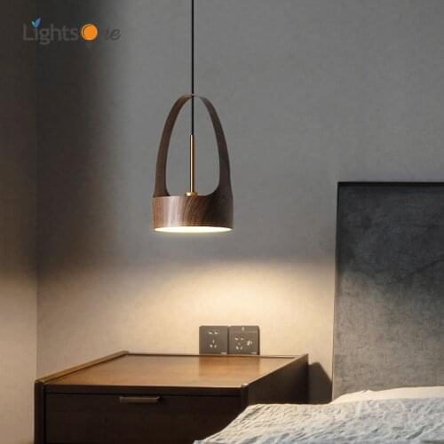 Modern minimalist small pendant light bedroom luxury bedside lamp nordic restaurant pendant lamp