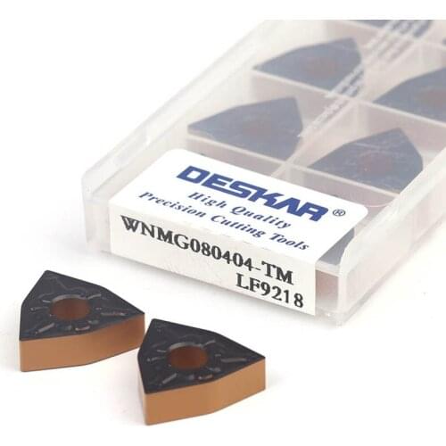 WNMG080404 TM WNMG080408 TM WNMG080412 TM LF9218 100% Authentic Carbide alloy blade CNC lathe tools Steel cutter Turning inserts