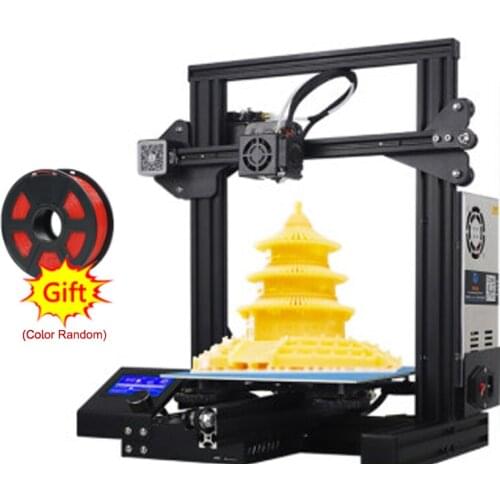 Wanqi 3D Printer Quiet Printing for 3D Print New Frame Design 3d printer kit Power Failure Printing DIY KIT impresora master