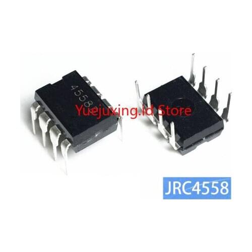 10pcs jrc/NJM4558D CD /DD Direct Plug DIP-8 Brand New Two-way Computing Amplifier Chip IC Two-operational Amplifier