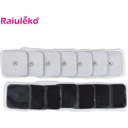50P Electrode Pads Physiotherapeutic Patches Replacement For Electronic Physiotherapy Massager Tens Massagers Machine Stimulator