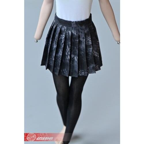 1/6 Black Pleated Skirt Dress Body Accessories Toy For 12'' Female TBL Body In Stock
