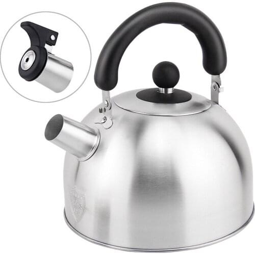 304 stainless steel whistling kettle 6L large capacity gas induction cooker available