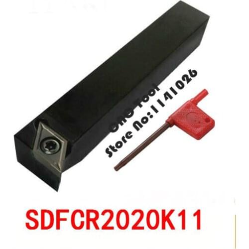 SDFCR2020K11/ SDFCL2020K11 Toolholder 20*20MM CNC turning tool holder, 91 degrees External turning tools, Lathe cutting tools