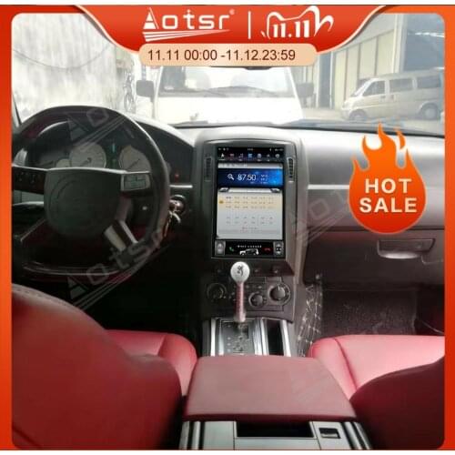 Tesla Screen For Chrysler 300C Android Multimedia Player 64GB PX6 Car GPS Navigation Auto Stereo Unit Audio DVD Video Player HD