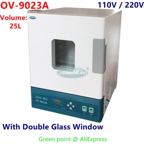 Brand New Product Electrothermal Stable Temperature Dry Oven OV-9023A, With Double Glass Window, Volume 25L, 110V / 220V
