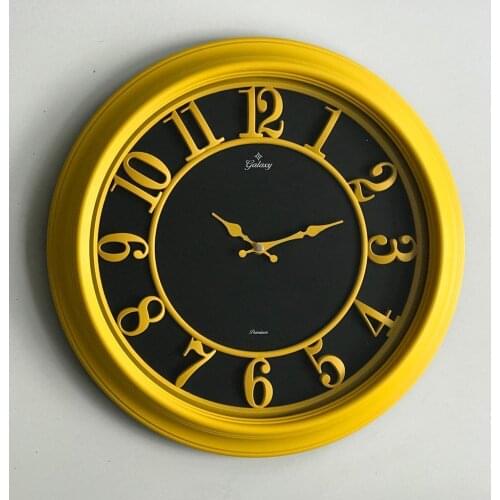 Galaxy 1963-P Premium Relief Digit Wall Clock SARI