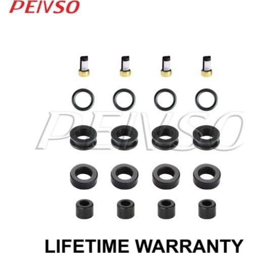 Fuel Injector Repair Service Kit O-Rings Seals Filters for Toyota 05-08