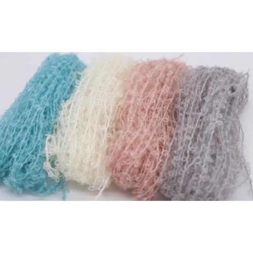 Mohair loops 70% mohair 30% wool hand knitting circle knitting crochet close-fitting coat bag