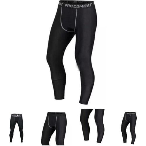 Men Compression Pants Gym Fitness Sports Running Leggings Tights Quick-drying Fit Training Jogging Pants XR-Hot