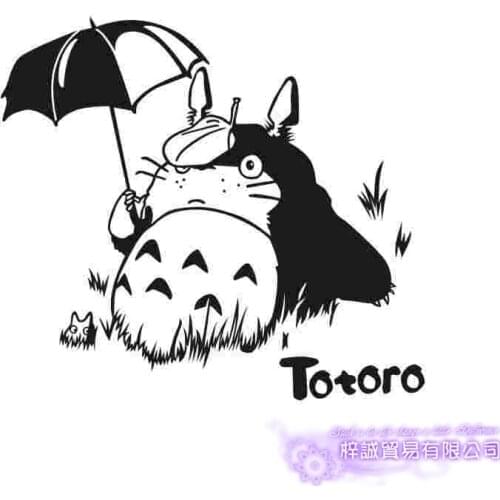 Pegatina Totoro Sticker Anime Cartoon Car Decal Sticker Vinyl Wall Stickers Decor Home Decoration