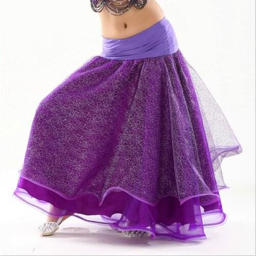 New Child Belly Dance Skirt Girls Sexy Gypsy Dress Chiffon Dance Costumes Show Dancing Outfits for Kids Stage