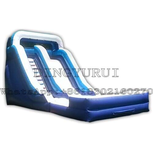 New Arrival Outdoor Inflatable Slide with Front Pool Children Adult Bouncy Game