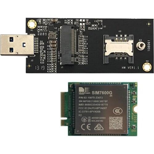 New SIMCOM SIM7600G-H M.2 LTE Cat4 module global version B1/B2/B3/B4/B5/B7/B8/B12/B13/B18/B19/B20/B25/ B26/B28/B66