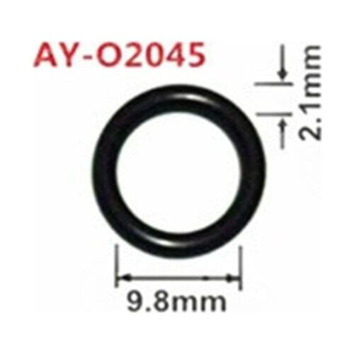 Wholesale 50 pieces fuel injector rubber orings 9.8*2.1mm for honda car replacement AY-O2045