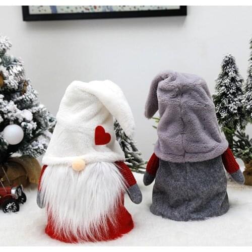 Christmas Tree Gnome Doll Ornaments Toys Home Xmas Decoration Party Supply Props Gnome Ornament Xmas Ornament Home Decor Gifts