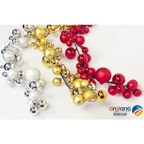 Christmas ornaments window decoration scene arrangement 1.8 meters rattan decoration