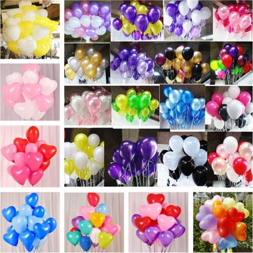 5pcs Heart Latex Balloons Rose Gold Balloon Decoration Birthday Weeding Decoration For Weddings Air Ball Birthday Party Supplies