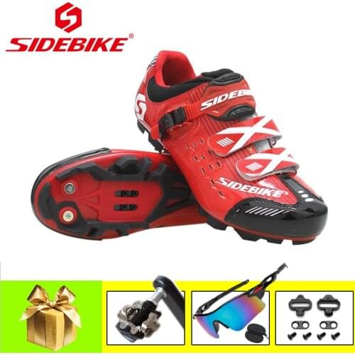 SIDEBIKE sapatilha ciclismo mtb SPD pedals Outdoor Sports Self-Locking Non-slip Mountain Bike Sneakers breathable mtb shoes