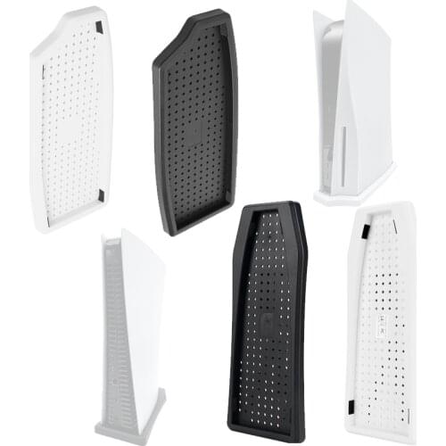 PS5 Console Vertical Stand Plastic Cooling Holder Bracket for Play Station 5 Digital Edition Heat Sink Mount Cradle Cooler Stand