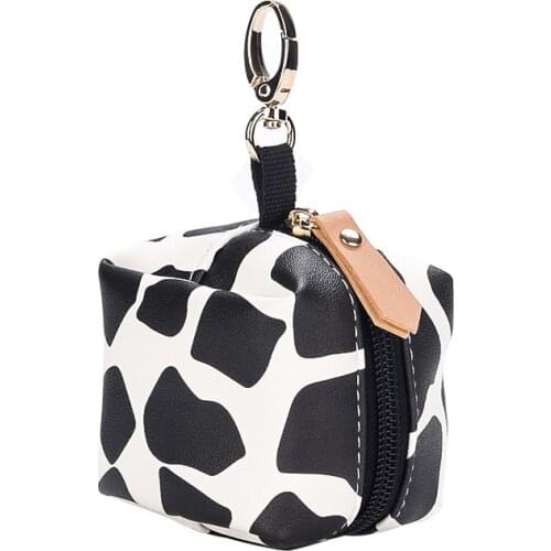 Womens PU Waterproof Pacifier Small Bag Can Hang Pacifier Case Pacifier Box Money Bag Girls Storage Bags Coin Purse Clutch