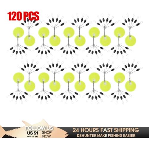 120Pcs/20set/Lot Highly Quality S M L XL Black Rubber Oval Stopper Fishing Bobber Float For Sea Carp Fly Fishing Accessories