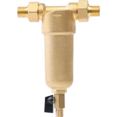 3/4 inch Household pre water filter the whole brass housing with power-phos balls 40 micron