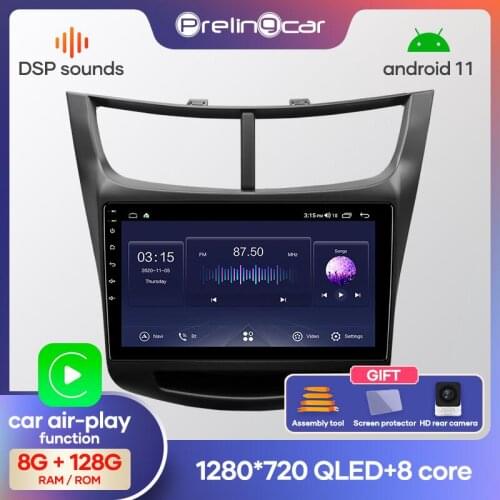 Android 10.0 Car DVD GPS Stereo Audio Navigation System for Chevrolet SAil3 2015 16 17 18 years Radio player