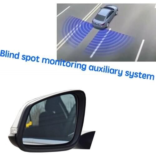 Car BSD BSM BSA Blind Area Spot Warning Drive Mirror Rear Radar Detection System For BMW 1 F20 F21 2012~2019