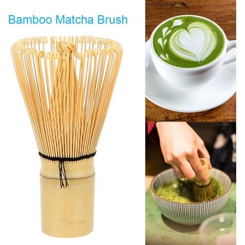 HILIFE Tea Brush Kitchen Accessories Teaware Japanese Ceremony Bamboo Chasen 100 Matcha Green Tea Powder Whisk