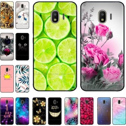 For Samsung J2 2018 Case Soft Painted Back Cover Silicone Case For Samsung Galaxy J2 J 2 2018 SM-J250F/DS J250 J250F Phone Case