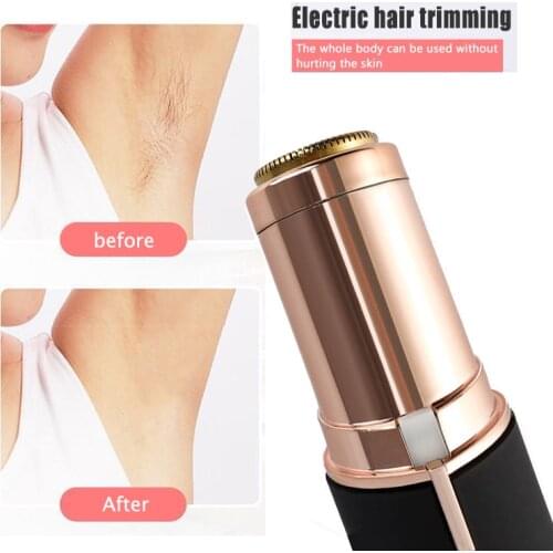 Electric Eyebrow Trimmer Makeup Painless Eye Brow Epilator Mini Shaver Razors Portable Facial Hair Remover Women depilator
