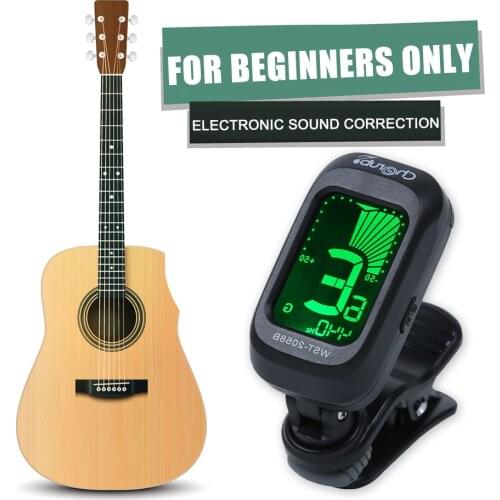 Guitar Tuner Violin Ukulele Bass Clip-on LCD Tuner Musical Instrument Parts Musical Instrument Accessories Guitar Bass Tuner