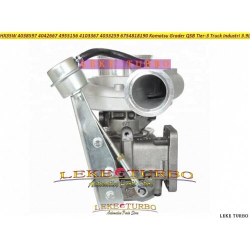HX35W 4038597 4042667 4033259 4955156 4103367 6754818190 Turbo For Komatsu Grader QSB Tier-3 Truck Industrial Cummins Tier3 3.9L
