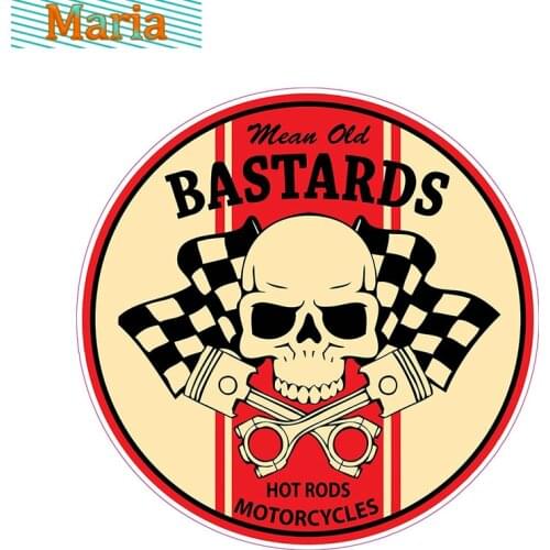 Personality Car Stickers Mean Old Bastard Vinyl Decal Waterproof Cover Scratch Decals JDM JEEP Van Bike Offroad RV A4 Q3 Polo